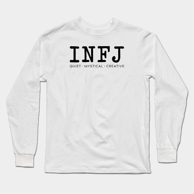 INFJ Long Sleeve T-Shirt by Garden Avenue Designs